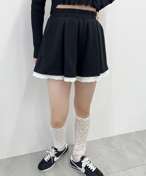 PHILLY(フィリー)の「【PHILLY】レースハイソックス(ソックス/靴下・レディース・ホワイト/ブラック・FREE)」の12枚目の写真