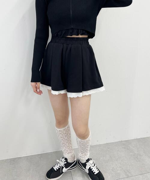 PHILLY(フィリー)の「【PHILLY】レースハイソックス(ソックス/靴下・レディース・ホワイト/ブラック・FREE)」の13枚目の写真