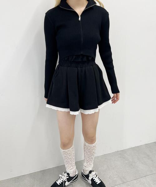 PHILLY(フィリー)の「【PHILLY】レースハイソックス(ソックス/靴下・レディース・ホワイト/ブラック・FREE)」の15枚目の写真