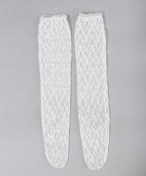 PHILLY(フィリー)の「【PHILLY】レースハイソックス(ソックス/靴下・レディース・ホワイト/ブラック・FREE)」の17枚目の写真