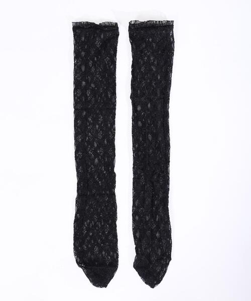 PHILLY(フィリー)の「【PHILLY】レースハイソックス(ソックス/靴下・レディース・ホワイト/ブラック・FREE)」の18枚目の写真