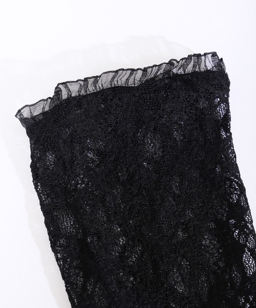 PHILLY(フィリー)の「【PHILLY】レースハイソックス(ソックス/靴下・レディース・ホワイト/ブラック・FREE)」の6枚目の写真