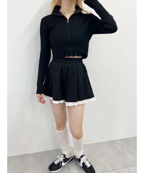 PHILLY(フィリー)の「【PHILLY】レースハイソックス(ソックス/靴下・レディース・ホワイト/ブラック・FREE)」の11枚目の写真