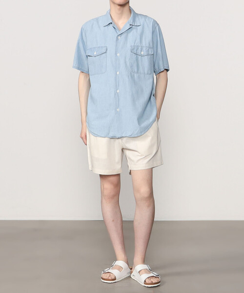 orSlow（オアスロウ）の「orSlow | シャンブレー 半袖ワーク