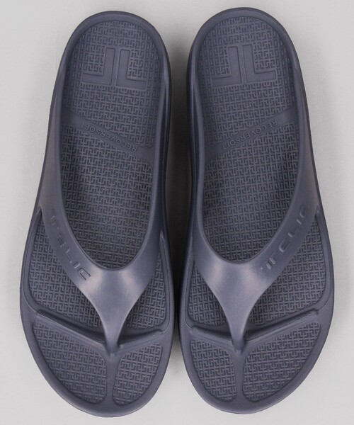 TELIC（テリック）の「TELIC/テリック W-FLIPFLOP/フリップフロップ/リカバリーサンダル トングタイプ（サンダル・メンズ・ブラック/ネイビー・28.0cm/27.0cm/26.0cm）」の3枚目の写真