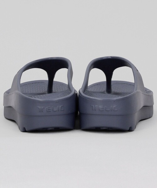 TELIC（テリック）の「TELIC/テリック W-FLIPFLOP/フリップフロップ/リカバリーサンダル トングタイプ（サンダル・メンズ・ブラック/ネイビー・28.0cm/27.0cm/26.0cm）」の5枚目の写真