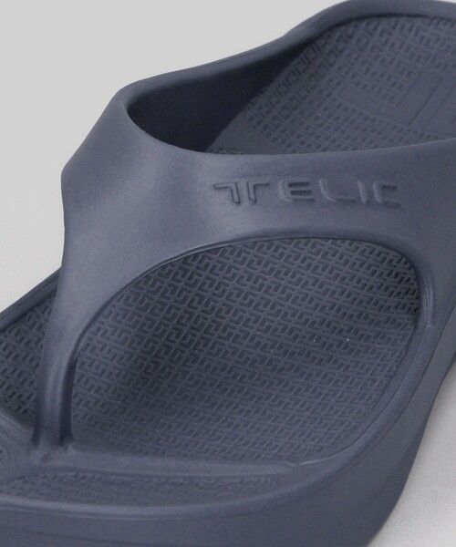 TELIC（テリック）の「TELIC/テリック W-FLIPFLOP/フリップフロップ/リカバリーサンダル トングタイプ（サンダル・メンズ・ブラック/ネイビー・28.0cm/27.0cm/26.0cm）」の8枚目の写真
