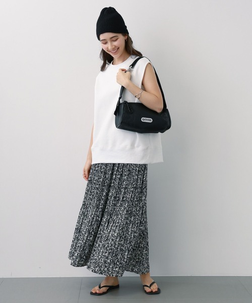 OUTDOOR PRODUCTS（アウトドアプロダクツ）の「【OUTDOOR PRODUCTS】メッシュBOXショルダー（ショルダーバッグ・レディース・ホワイト/ブラック・FREE）」の9枚目の写真