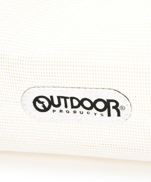 OUTDOOR PRODUCTS（アウトドアプロダクツ）の「【OUTDOOR PRODUCTS】メッシュBOXショルダー（ショルダーバッグ・レディース・ホワイト/ブラック・FREE）」の19枚目の写真