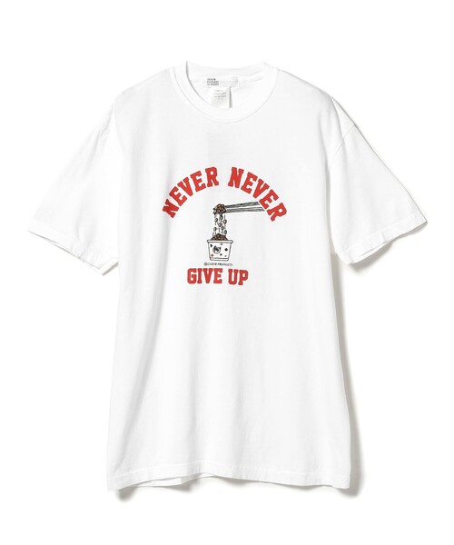 【UNISEX】かせきさいだぁ / NEVER ×2 GIVE UP Tee shirt(Tシャツ/カットソー)|TOKYO CULTUART by BEAMS(トウキョウカルチャートバイビームス) 【UNISEX】かせきさいだぁ / NEVER ×2 GIVE UP Tee shirt(Tシャツ/カットソー)|TOKYO CULTUART by BEAMS(トウキョウカルチャートバイビームス)