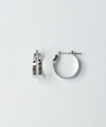 【WEB限定】Silver925 ダブル フープピアス