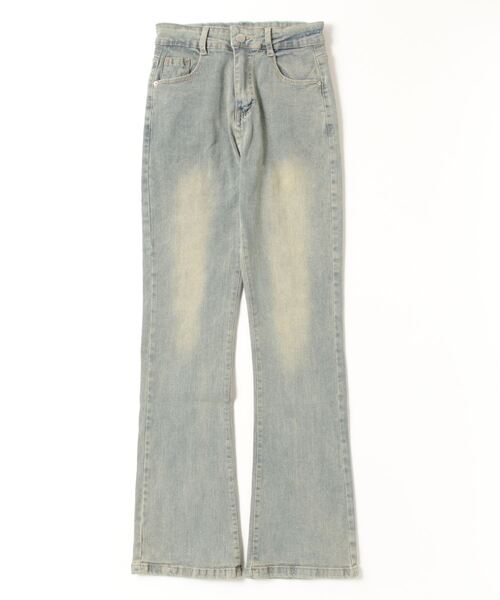 gossip!ロサンゼルス(ゴシップロサンゼルス)の「ストレッチデニムパンツ デニムパンツ(デニムパンツ・レディース・ブルー/スミクロ・M/S)」の4枚目の写真