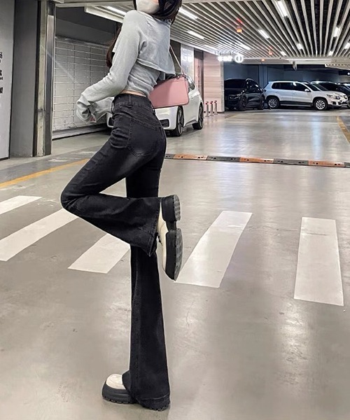 gossip!ロサンゼルス(ゴシップロサンゼルス)の「ストレッチデニムパンツ デニムパンツ(デニムパンツ・レディース・ブルー/スミクロ・M/S)」の10枚目の写真