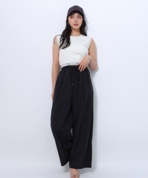 Rirandture パンツ Rirandture（リランドチュール）の「シアーワイドパンツ（その他