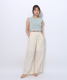 Rirandture パンツ Rirandture（リランドチュール）の「シアーワイドパンツ（その他