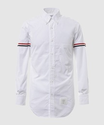 THOM BROWNE | CLASSIC SHIRT W/ RWB GROSGRAIN ARMBANDS IN POPLIN(シャツ/ブラウス)