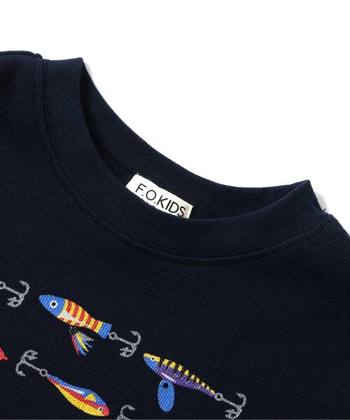 F.O.KIDS(エフオーキッズ)の「3色3柄長袖Tシャツ(Tシャツ/カットソー・キッズ・キナリ/ネイビー/ブラウン・80/90/95/100/110/120/130/140/150)」の22枚目の写真