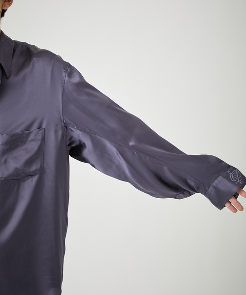 BED J.W. FORD(ベッドフォード)の「【BED j.w. FORD/ベッドフォード】Wide Sleeve Shirts ver.2(シャツ/ブラウス・メンズ・パープル/ブラック・1/0)」の21枚目の写真