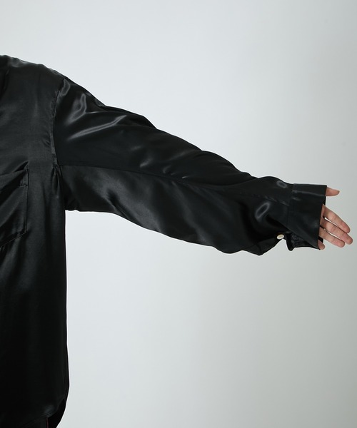 BED J.W. FORD(ベッドフォード)の「【BED j.w. FORD/ベッドフォード】Wide Sleeve Shirts ver.2(シャツ/ブラウス・メンズ・パープル/ブラック・1/0)」の9枚目の写真