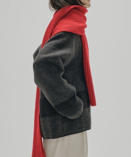 TODAYFUL（トゥデイフル）の「TODAYFUL Rib Knit Muffler リブニット