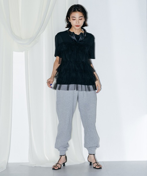 コムデギャルソン チュール ドッキング カットソー　Tシャツ チュールドッキングT（Tシャツ/カットソー）｜LIENCOEUR（リアンクール