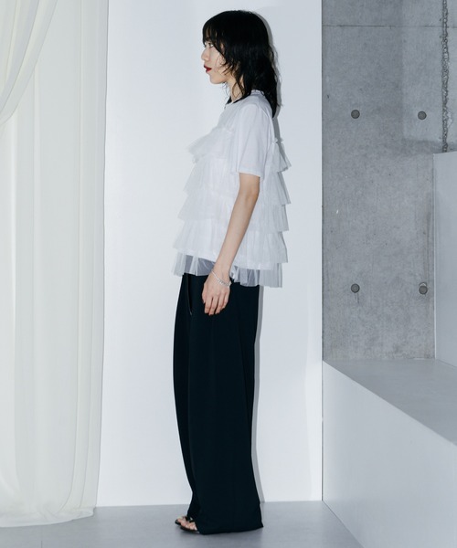 コムデギャルソン チュール ドッキング カットソー　Tシャツ コムデギャルソン チュール ドッキング カットソー/Tシャツ