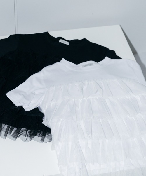 コムデギャルソン チュール ドッキング カットソー　Tシャツ チュールドッキングT（Tシャツ/カットソー）｜LIENCOEUR（リアンクール