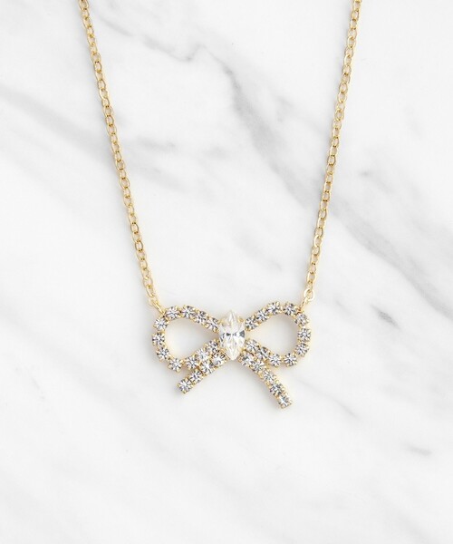 GLITTER RIBBIN NECKLACE ネックレス（ネックレス）｜TOCCA（トッカ）