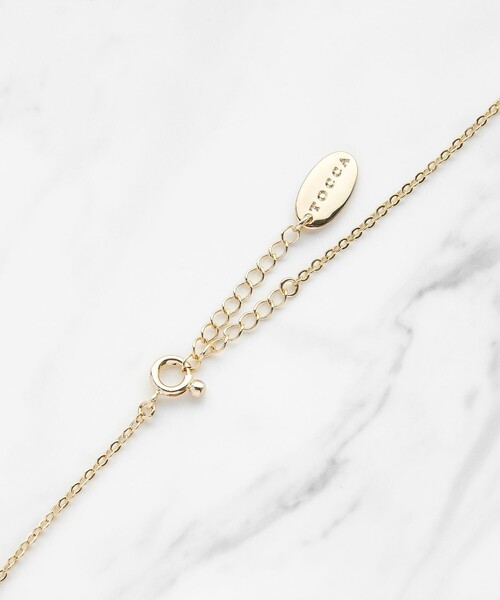 GLITTER RIBBIN NECKLACE ネックレス（ネックレス）｜TOCCA