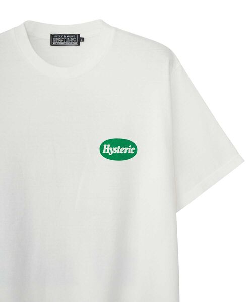 HYSTERIC GLAMOUR（ヒステリックグラマー）の「GRAFFITI GIRL Tシャツ（Tシャツ/カットソー・メンズ・カーキ/ブラック/ホワイト・X-LARGE/LARGE/MEDIUM/SMALL）」の5枚目の写真