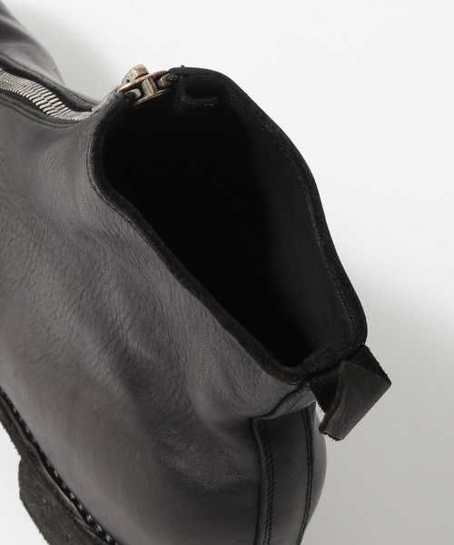 GUIDI(グイディ)の「GUIDI (グイディ) PL1 FRONT ZIP BOOT(ブーツ・メンズ・ブラック・42/41/40)」の6枚目の写真