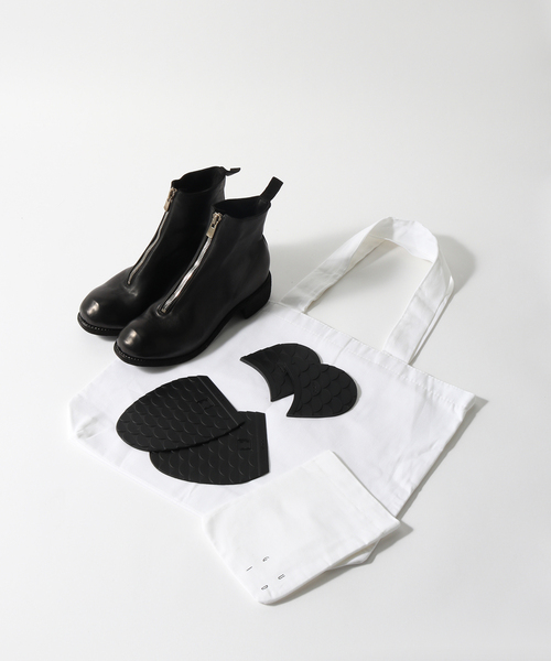 GUIDI(グイディ)の「GUIDI (グイディ) PL1 FRONT ZIP BOOT(ブーツ・メンズ・ブラック・42/41/40)」の12枚目の写真