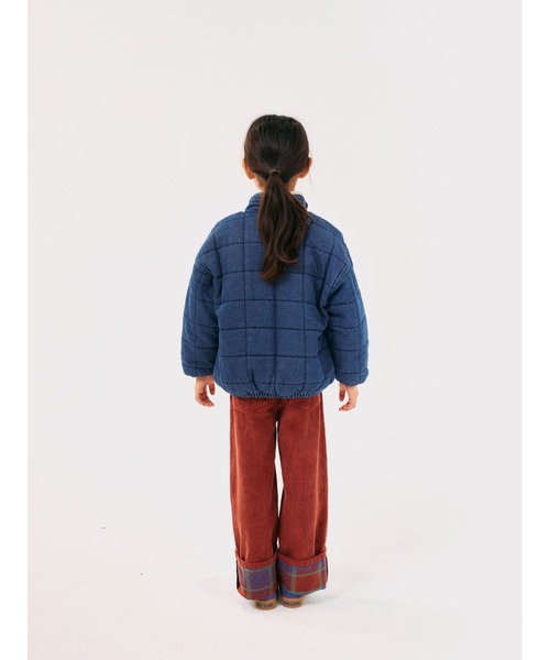 BOBO CHOSES（ボボショーズ）の「B.C Vintage denim quilted jacket（ブルゾン・キッズ・ブルー・6-7YEAR/4-5YEAR/2-3YEAR）」の2枚目の写真