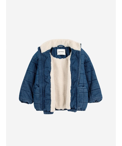 BOBO CHOSES（ボボショーズ）の「B.C Vintage denim quilted jacket（ブルゾン・キッズ・ブルー・6-7YEAR/4-5YEAR/2-3YEAR）」の4枚目の写真