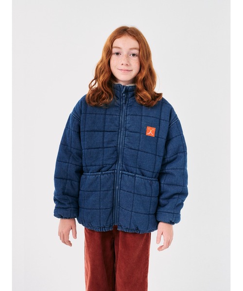 BOBO CHOSES（ボボショーズ）の「B.C Vintage denim quilted jacket（ブルゾン・キッズ・ブルー・6-7YEAR/4-5YEAR/2-3YEAR）」の7枚目の写真