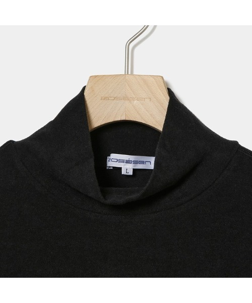 ROSASEN（ロサーセン）の「【Rosasen/GOLF】A-Line インターアクションモックネックシャツ（Tシャツ/カットソー・メンズ・ホワイト/ブラック・50）」の9枚目の写真
