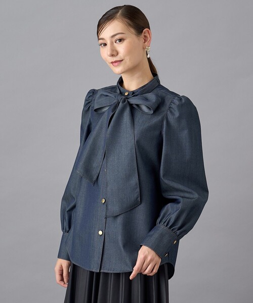 ANAYI（アナイ）の「【セットアップ対応商品】ウールデニムライクボウ 