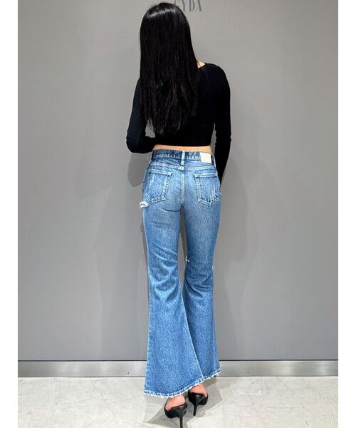 GYDA（ジェイダ）の「GYGYチャームニットトップス（ニット/セーター・レディース・オフホワイト/ブラック・FREE）」の12枚目の写真