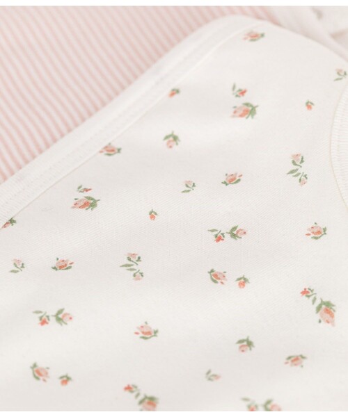 PETIT BATEAU（プチバトー）の「サークルスタイ２枚組（スタイ/よだれかけ・キッズ・その他2/その他1・ONE SIZE）」の4枚目の写真