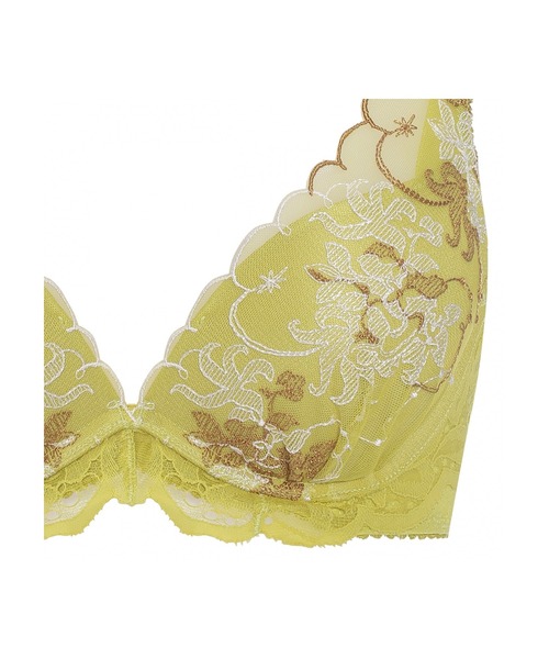 AMOSTYLE BY Triumph（アモスタイルバイトリンプ）の「夢みるブラ DeepV アモスタイル × マナミサクライ【E,Fカップ】 AMST1485 WHU JX（ブラジャー・レディース・ブルー/パープル/ピンク/ホワイト/ライム/ダークグリーン・E70/E65/E75/E80/F65/F70/F75）」の18枚目の写真