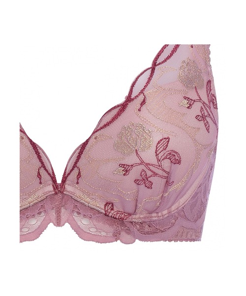 AMOSTYLE BY Triumph（アモスタイルバイトリンプ）の「夢みるブラ DeepV アモスタイル × マナミサクライ【E,Fカップ】 AMST1485 WHU JX（ブラジャー・レディース・ブルー/パープル/ピンク/ホワイト/ライム/ダークグリーン・E70/E65/E75/E80/F65/F70/F75）」の21枚目の写真