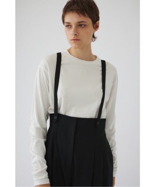 RIM.ARK（リムアーク）の「Super high waist PT スーパーハイウエストパンツ（スラックス・レディース・ブラック/チャコールグレー/ブラウン・36/38）」の4枚目の写真