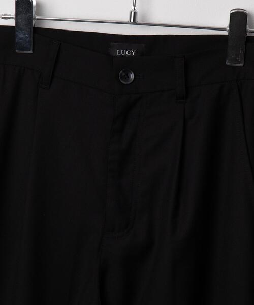 【着用画像あり】黒スラックス ベルト付き テーパード ベルト付きテーパードスラックス – WEGO ONLINE STORE