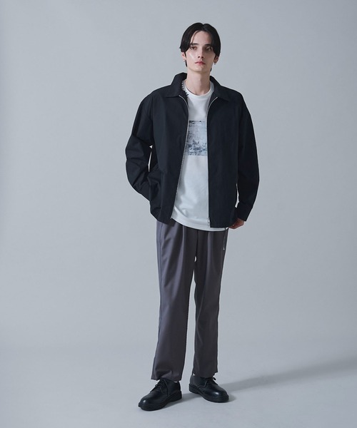 BROWNY(ブラウニー)の「BROWNY/ベルト付きテーパードスラックス(スラックス・メンズ・ブラック/グレー・SMALL/MEDIUM/LARGE)」の18枚目の写真