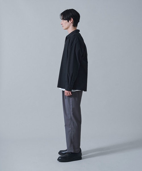 BROWNY(ブラウニー)の「BROWNY/ベルト付きテーパードスラックス(スラックス・メンズ・ブラック/グレー・SMALL/MEDIUM/LARGE)」の15枚目の写真