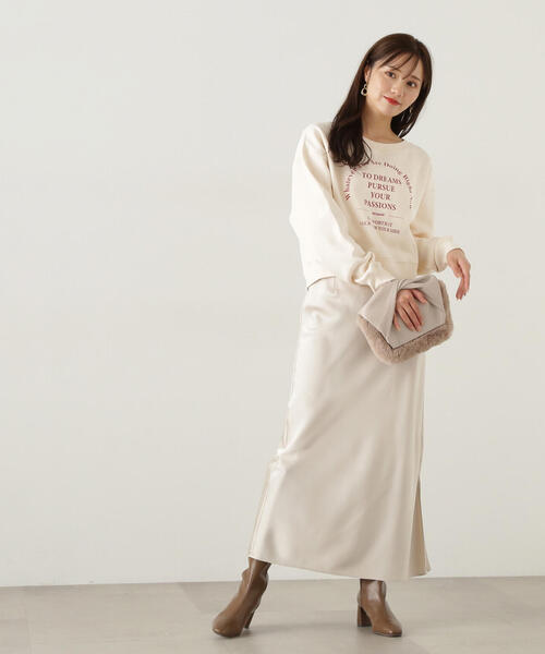 PROPORTION BODY DRESSING（プロポーションボディドレッシング）の「ロゴスエット / 1214260002（スウェット・レディース・グレー系その他/オフホワイト/ネイビー・FREE）」の21枚目の写真