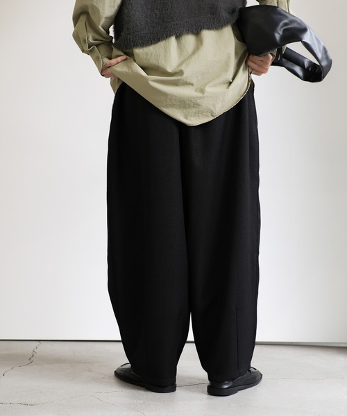 セール】ツイードスラックスカーブパンツ（スラックス）｜select MOCA