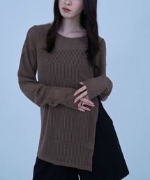 【Nora Lily】「elle」Braid Sheer Pullover