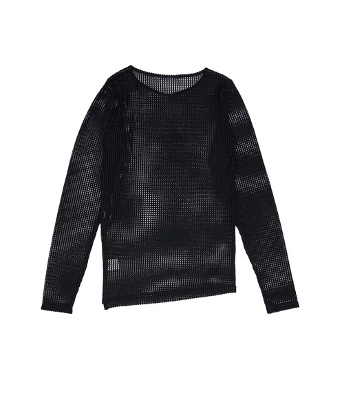 Nora Lily elle(ノラリリーエル)の「【Nora Lily】「elle」Braid Sheer Pullover(Tシャツ/カットソー・レディース・ホワイト/ライトブルー/ブラック/ダークブラウン・FREE)」の20枚目の写真