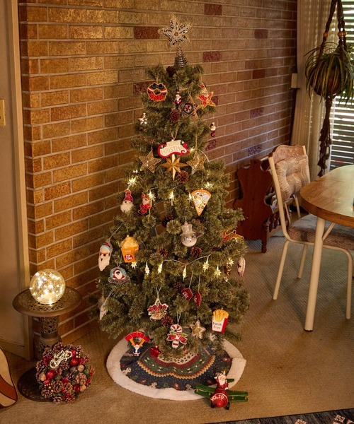 セール】【2024Xmas】ビーズスターオーナメントシルバー（インテリア